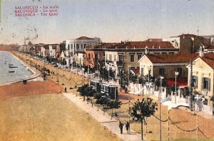 ac9027 - GREECE - VINTAGE POSTCARD -  Salonica - 1918   THESSALONIKI