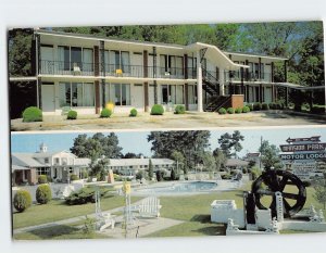 Postcard Mansion-Park Motor Lodge, Santee, South Carolina