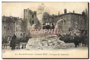 Old Postcard Carnival XXII Aix en Provence The vogue Chantecler