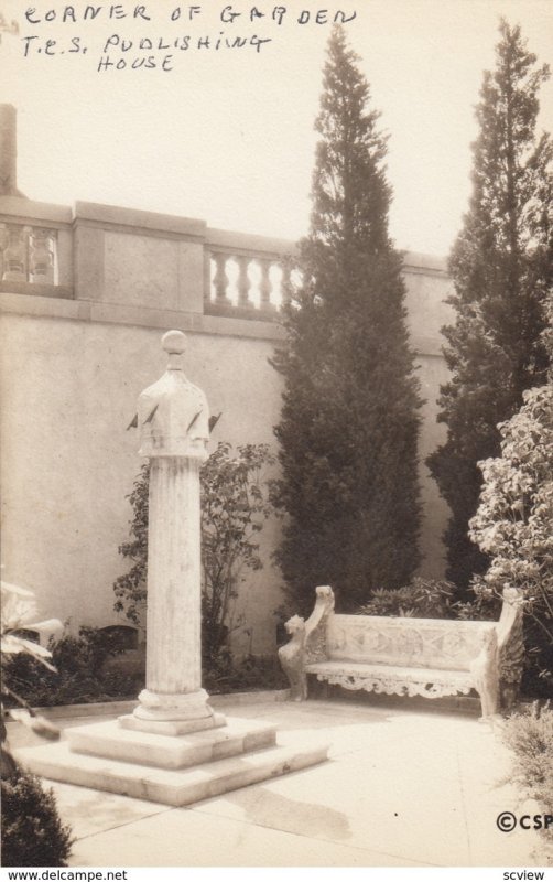 RP: Boston , Mass , 1934 ; First Church of Christ , Scientist ; Corner of Garden