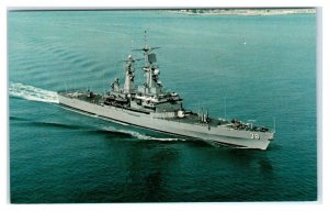 USS VIRGINIA Nuclear Powered Guided Missile Cruiser  c1970s  Naval  Postcard