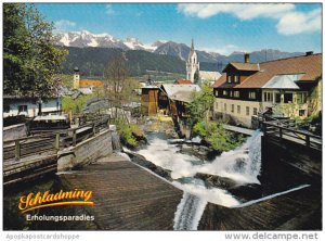 Austria Schladming Motiv am Wildromantischen Talbach