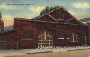 Pony Express Barn - St. Joseph, Missouri MO  