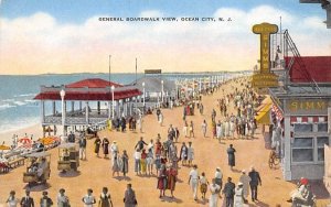 General Boardwalk View in Ocean City, New Jersey