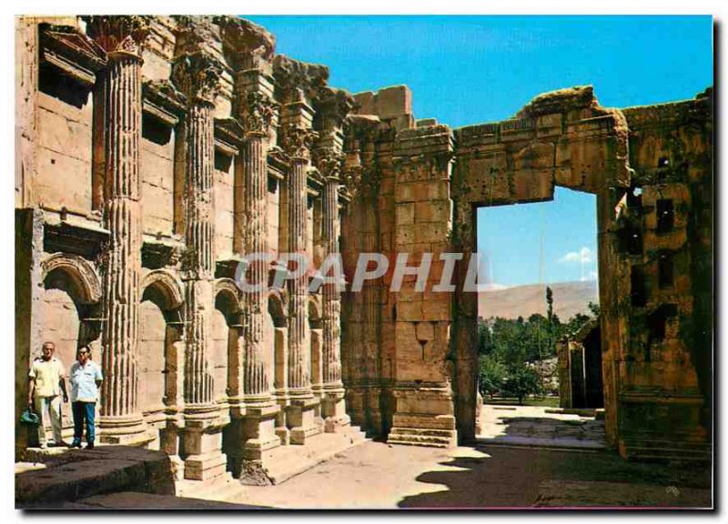 Postcard Modern Interior of Lebanon Temple of Bacchus