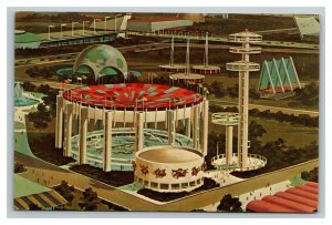 Vintage 1960's Postcard New York State Exhibit New York Worlds Fair 1964-1965