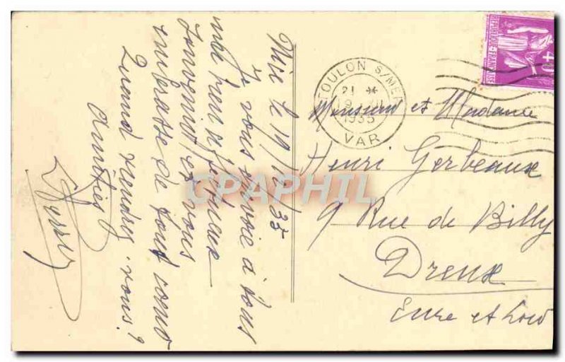 Old Postcard Nice Quai des USA