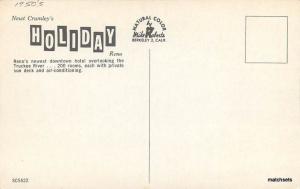 1950s Holiday Inn Roadside Reno Nevada postcard 9013