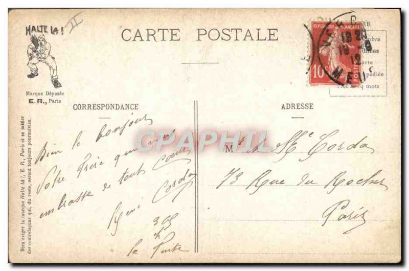 Old Postcard Militaria A box