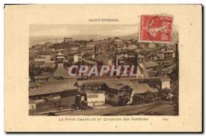 Postcard Old Mine Mines Saint Etienne Well Chatelus and quarier Capuchin