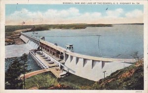 Missouri Ozarks Bagnell Dam And Lake Of The Ozarks U S Highway 1936