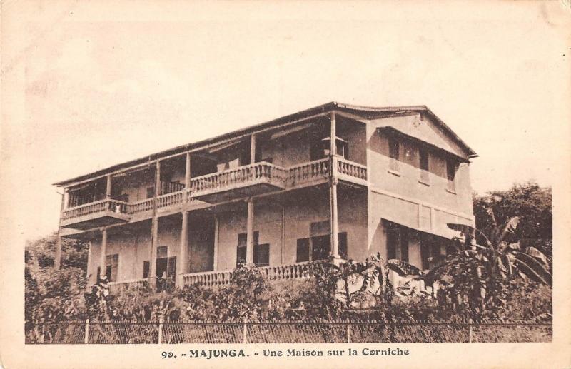 B95306 une maison sur la corniche   majunga  madagascar africa