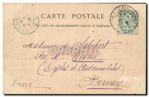 Postcard Old Guerande The collegial Saint Aubin