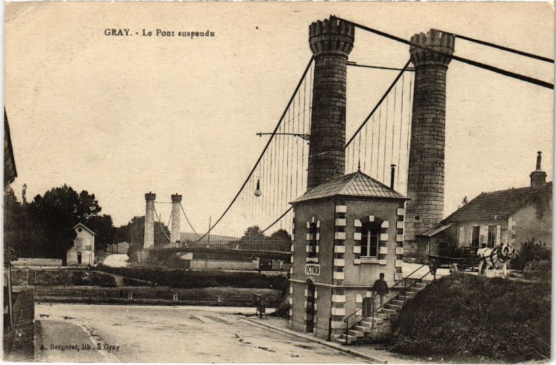 CPA Gray Pont suspendu (1273234)