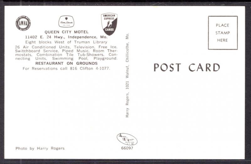 Queen City Motel,Independence,MO BIN