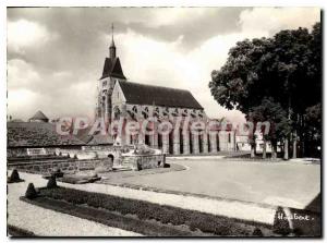 Postcard Modern Nangis (Seine et Marne) The Church of St. Martin (XIII centur...