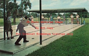 FL, Margate, Florida, David Park, Shuffleboard, Dukane Press Pub No 5744