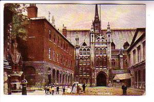 Children Outside, Guildhall, London, England,