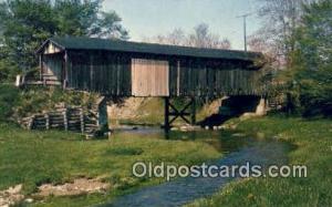 Graham, Ashtabula Co, OH USA Covered Bridge Unused 