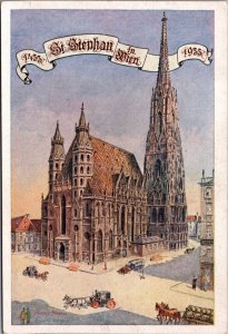 Austria Vienna Wien St Stephansdom Postcard BS.26