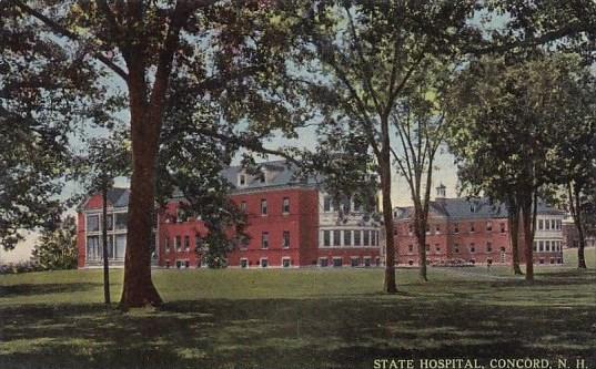 State Hospitol Concord New Hampshire