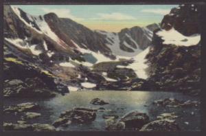 Lake of Glass Rocky Mountain National Park CO Postcard 4728