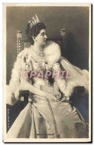 Old Postcard Queen of & # 39Italie