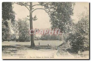 Old Postcard Epinay Parc du Chateau Julien General