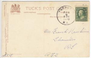 Raphael Tuck Valentine Cupid's Victim Signed Mary Morrfall Postcard