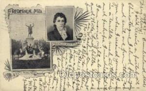 Francis Scott Key Famous People Old Vintage Antique Postcard Post Card  Franc...