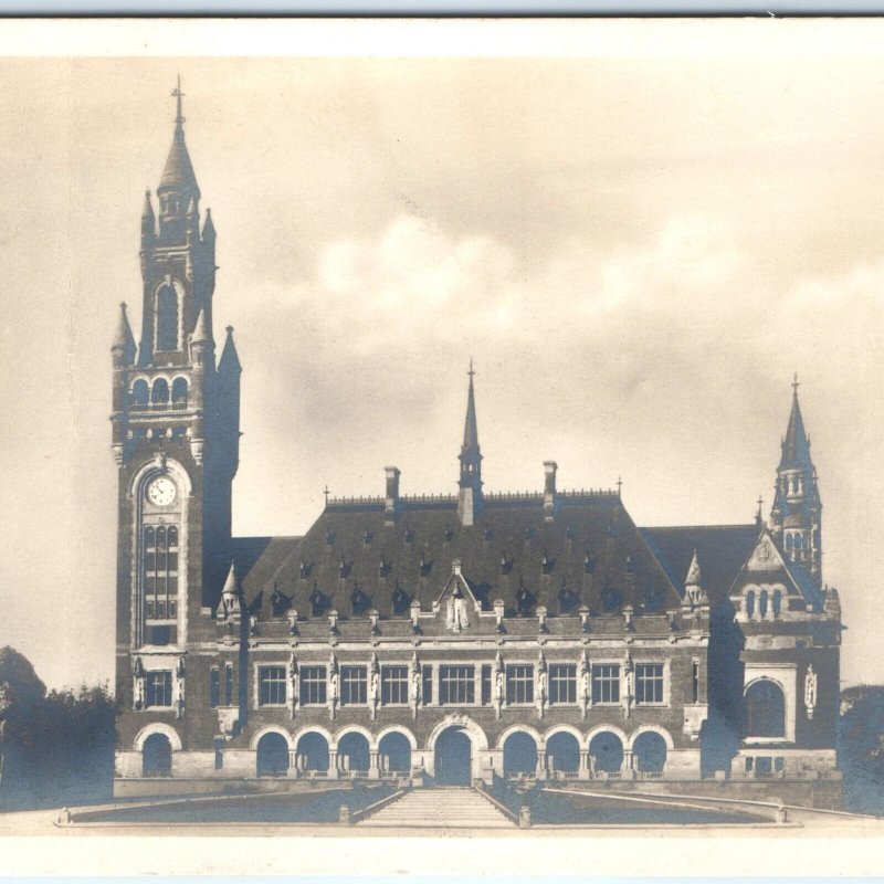 c1910s The Hague, Netherlands RPPC Peace Palace Den Haag Vredespaleis Photo A150