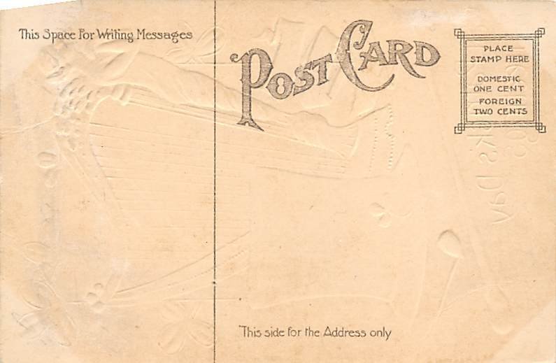 Greetings St. Patricks Day Unused 