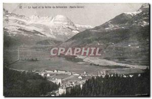 Old Postcard Sallanches Le Fayet and Vallee