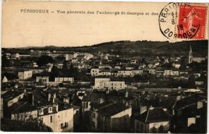 CPA PÉRIGUEUX-Vue générale des Faubourgs St-Georges et des Barris (232918)