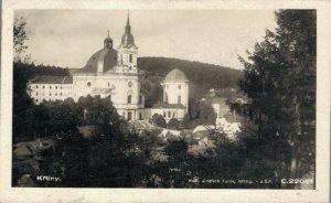 Czech Republic Křtiny RPPC 06.18