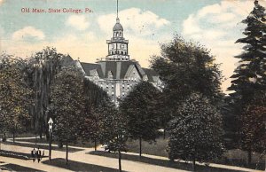 Old Main State College, Pennsylvania PA Postcard