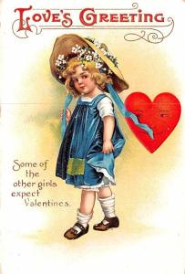 Valentines Day Artist Ellen Clapsaddle Unused 