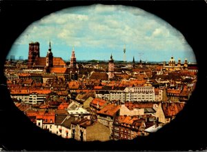 Germany Muenchen Panorama 1975