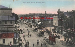 MN, Brainerd, Minnesota, West Front Street, Business Section, 1909 PM