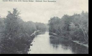 New Hampshire Ashland Squam River From Little Squam Bridge Albertype