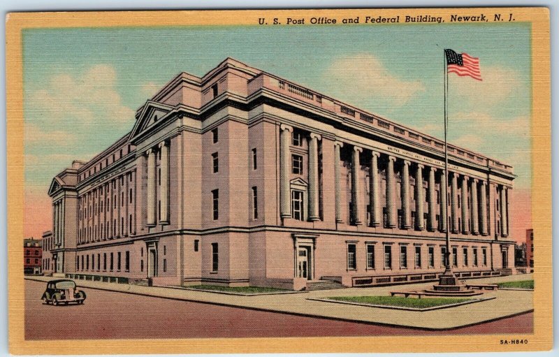 1935 Newark, NJ US Post Office Government Federal Building Ionic Column PC A248