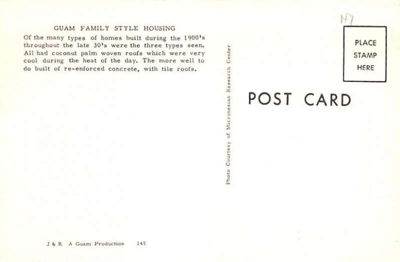 Guam Family Style Housing Guam Unused 