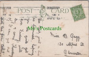 Genealogy Postcard - Gagg, 130 Alfred Street, Gloucester, Gloucestershire GL912