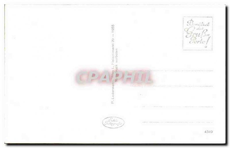 Postcard Modern Hotel Panhans Semmering terrace