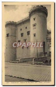 Old Postcard Tarascon Chateau du Roi Rene XIV century Tours