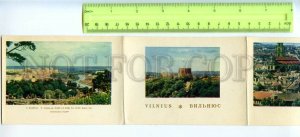 453739 USSR Lithuania Vilnius old folding postcard
