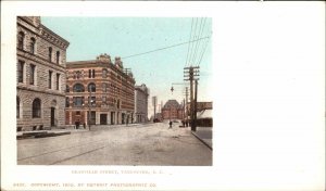 Vancouver BC Granville St. #6437 c1910 Detroit Publishing Postcard