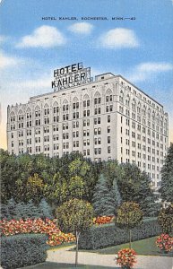 Hotel Kahler Hotel Kahler  - Rochester, Minnesota MN Postcard