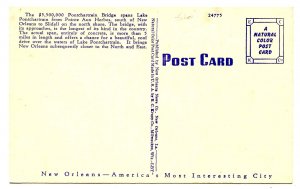 LA - New Orleans. Pontchartrain Bridge