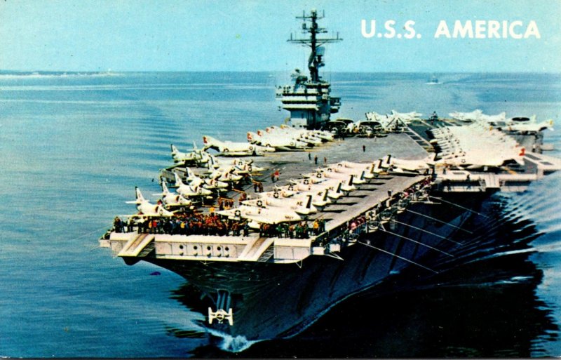 Aircraft Carrier U S S America